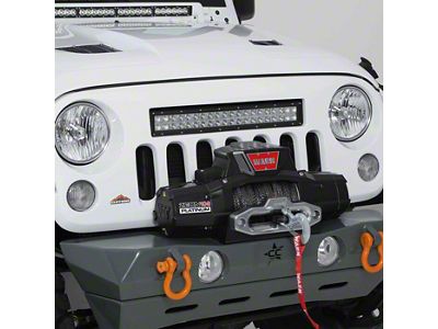 Cliffride Holcomb Grille with 22-Inch LED Light Bar (07-18 Jeep Wrangler JK)