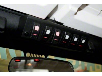 sPOD SourceLT with LED Switch Panel; Amber (07-08 Jeep Wrangler JK)