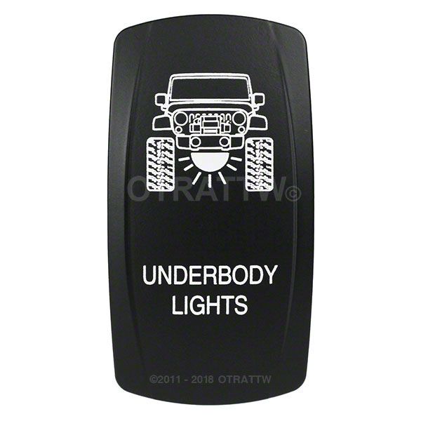 sPOD Jeep Wrangler Underbody Lights Rocker Switch VVPZCJKARK (0718