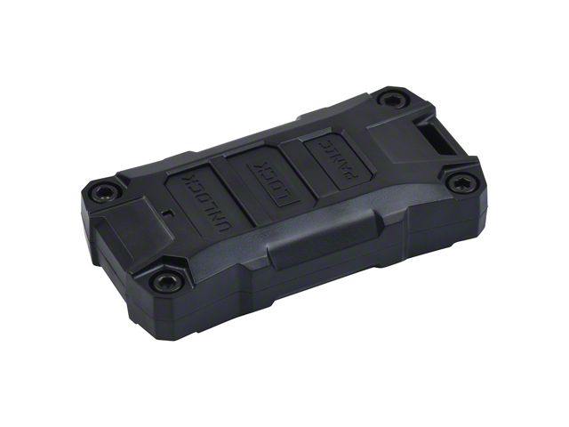 AJT Design Injection Key Fob; Black (20-24 Jeep Gladiator JT)