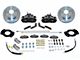 SSBC-USA Rear Disc Brake Conversion Kit with Built-In Parking Brake Assembly and Vented Rotors; Black Calipers (97-06 Jeep Wrangler TJ w/ Dana 44 Rear Axle)