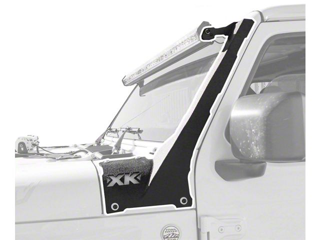 XK Glow 50-Inch Light Bar Spacer Kit (18-24 Jeep Wrangler JL)