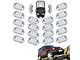 XK Glow 18-Piece LED Rock Light Kit; White (Universal; Some Adaptation May Be Required)