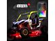 XK Glow App Controlled XKchrome Series Advanced RGB LED Rock Light Kits with Dual-mode Dash Mount Controller (Universal; Some Adaptation May Be Required)