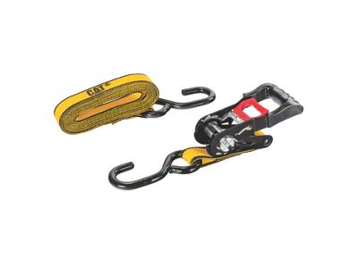 CAT 12-Foot x 1-Inch Ratchet Tie Down Set; 2-Piece (Universal; Some Adaptation May Be Required)