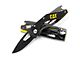 CAT 6-1/4-Inch Folding Skeleton Knife with Bottle Opener and Black Blade (Universal; Some Adaptation May Be Required)