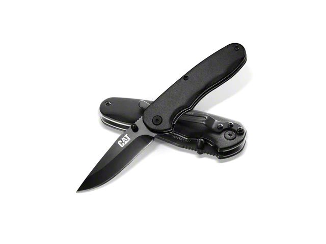 CAT 7-Inch Drop Point Folding Knife (Universal; Some Adaptation May Be Required)