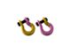 Moose Knuckle Offroad Jowl Split Recovery Shackle 5/8 Combo; Detonator Yellow and Pretty Pink