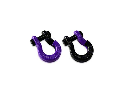 Moose Knuckle Offroad Jowl Split Recovery Shackle 5/8 Combo; Grape Escape and Black Hole