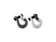 Moose Knuckle Offroad Jowl Split Recovery Shackle 5/8 Combo; Gun Gray and Pure White