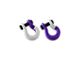 Moose Knuckle Offroad Jowl Split Recovery Shackle 5/8 Combo; Pure White and Grape Escape