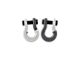 Moose Knuckle Offroad Jowl Split Recovery Shackle 5/8 Combo; Pure White and Gun Gray