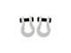Moose Knuckle Offroad Jowl Split Recovery Shackle 5/8 Combo; Pure White and Pure White