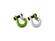 Moose Knuckle Offroad Jowl Split Recovery Shackle 5/8 Combo; Sublime Green and Pure White