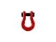 Moose Knuckle Offroad Jowl Split Recovery Shackle 5/8; Flame Red