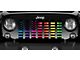 Grille Insert; American Flag with Colorful Rainbow (18-24 Jeep Wrangler JL)