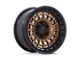 Black Rhino Sahara Matte Bronze with Gloss Black Lip Wheel; 17x9 (20-24 Jeep Gladiator JT)