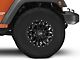 17x9 Fuel Assault Wheel & 35in Atturo All-Terrain Trail Blade X/T Tire Package; Set of 5 (07-18 Jeep Wrangler JK)