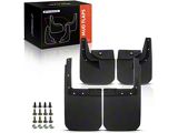 Mud Flap Splash Guards; Front and Rear (18-24 Jeep Wrangler JL, Excluding Rubicon)
