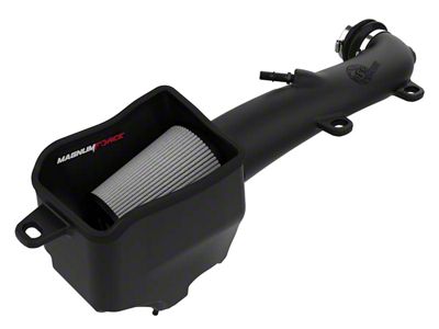 AFE Magnum FORCE Stage-2 Cold Air Intake with Pro DRY S Filter; Black (20-24 3.6L Jeep Gladiator JT)