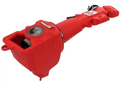 AFE Momentum GT Cold Air Intake with Pro DRY S Filter; Red (20-24 3.6L Jeep Gladiator JT)