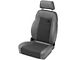 Bestop Trailmax II Pro Center Fabric Front Seat; Charcoal; Passenger Side (76-06 Jeep CJ7, Wrangler YJ & TJ)