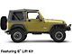 15x8 Mammoth 8 Beadlock Style Wheel & 31in Toyo All-Terrain Open Country A/T III Tire Package; Set of 5 (97-06 Jeep Wrangler TJ)