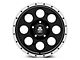 16x8 Mammoth 8 Beadlock Style Wheel & 33in Milestar All-Terrain Patagonia AT/R Tire Package; Set of 5 (07-18 Jeep Wrangler JK)
