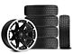 15x8 Mammoth Type 88 Wheel & 31in Milestar All-Terrain Patagonia AT/R Tire Package; Set of 5 (97-06 Jeep Wrangler TJ)