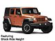 16x8 Mammoth Type 88 Wheel & 33in Milestar All-Terrain Patagonia AT/R Tire Package; Set of 5 (07-18 Jeep Wrangler JK)