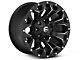 17x9 Fuel Assault Wheel & 33in Milestar All-Terrain Patagonia AT/R Tire Package; Set of 5 (18-24 Jeep Wrangler JL)