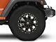 18x9 Fuel Assault Wheel & 35in 35x12.50R18 NITTO All-Terrain Ridge Grappler A/T Tire Package; Set of 5 (07-18 Jeep Wrangler JK)