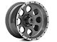 15x8 Mammoth 8 Beadlock Style Wheel & 31in Milestar All-Terrain Patagonia AT/R Tire Package; Set of 5 (97-06 Jeep Wrangler TJ)