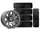 17x9 Black Rhino Warlord Wheel & 33in BF Goodrich All-Terrain T/A KO Tire Package; Set of 5 (07-18 Jeep Wrangler JK)