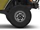 15x10 Fuel ANZA Wheel & 33in Falken All-Terrain Wildpeak A/T3W Tire Package; Set of 5 (97-06 Jeep Wrangler TJ)