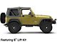 15x8 Mammoth D Window Wheel & 33in Falken All-Terrain Wildpeak A/T3W Tire Package; Set of 5 (97-06 Jeep Wrangler TJ)