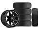 17x9 Mammoth Type 88 Wheel & 33in Milestar All-Terrain Patagonia AT/R Tire Package; Set of 5 (07-18 Jeep Wrangler JK)