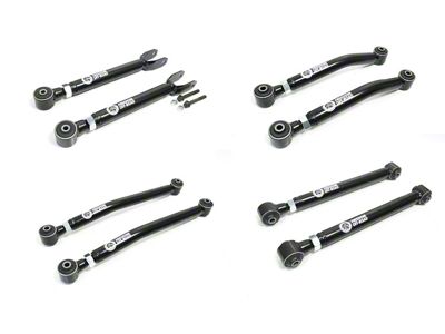 Freedom Offroad Adjustable Front and Rear Control Arms for 0 to 4.50-Inch Lift (07-18 Jeep Wrangler JK)