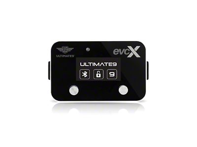 Ultimate9 evcX Throttle Controller with Bluetooth App (18-24 Jeep Wrangler JL)