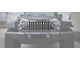 Gladiator Style Lower Grille Mesh Inserts; Stainless Steel (07-18 Jeep Wrangler JK)