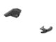 Artec Industries Bantam Series Steel High Clearance Rear Bumper Corner Skids; Black (07-24 Jeep Wrangler JK & JL)