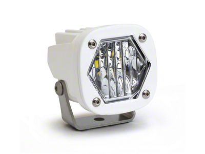 Baja Designs S1 White LED Auxiliary Light Pod; Wide Cornering Beam; Clear (Universal; Some Adaptation May Be Required)