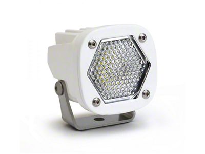 Baja Designs S1 White LED Auxiliary Light Pod; Work/Scene Beam; Clear (Universal; Some Adaptation May Be Required)