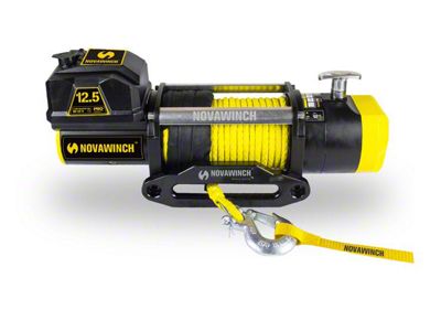 Novawinch PRO 12,500 lb. Winch with Synthetic Rope (Universal; Some Adaptation May Be Required)