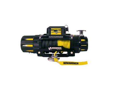 Novawinch Stinger 10,000 lb. Winch with Synthetic Rope (Universal; Some Adaptation May Be Required)