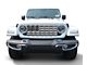 Under The Sun Inserts Grille Insert; Distressed Black and White (2024 Wrangler JL, Excluding Sport)