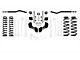 EVO Manufacturing 2.50-Inch Enforcer OVERLAND Stage 1 PLUS Suspension Lift Kit (21-24 3.0L EcoDiesel Jeep Wrangler JL)