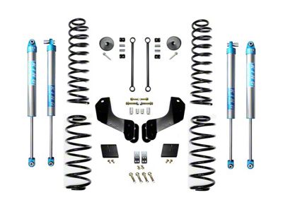 EVO Manufacturing 2.50-Inch Enforcer OVERLAND Stage 1 Suspension Lift Kit with EVO Spec King 2.0 Shocks with Adjusters (21-24 Jeep Wrangler JL 4xe)