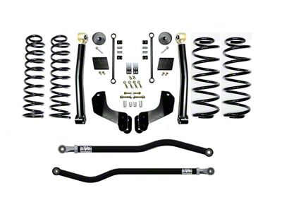 EVO Manufacturing 2.50-Inch Heavy Duty Enforcer OVERLAND Stage 2 PLUS Suspension Lift Kit (18-24 2.0L or 3.6L Jeep Wrangler JL, Excluding 4xe)