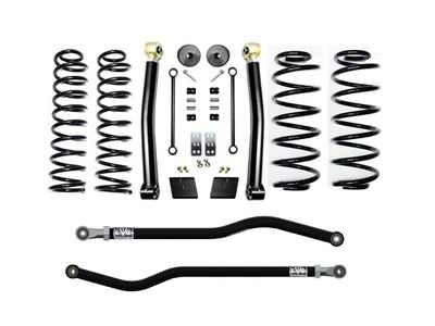 EVO Manufacturing 2.50-Inch Heavy Duty Enforcer Stage 2 PLUS Suspension Lift Kit (18-24 2.0L or 3.6L Jeep Wrangler JL, Excluding 4xe)